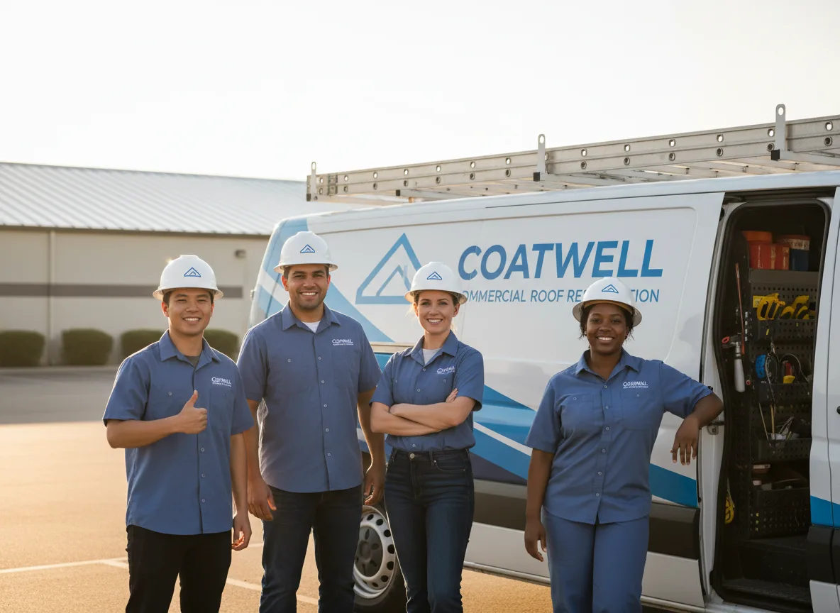 Commercial roof coating company in Edinburg, PA